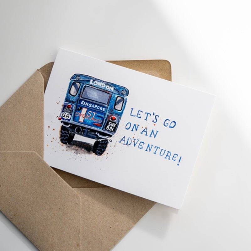 LAND ROVER THEMED CARDS