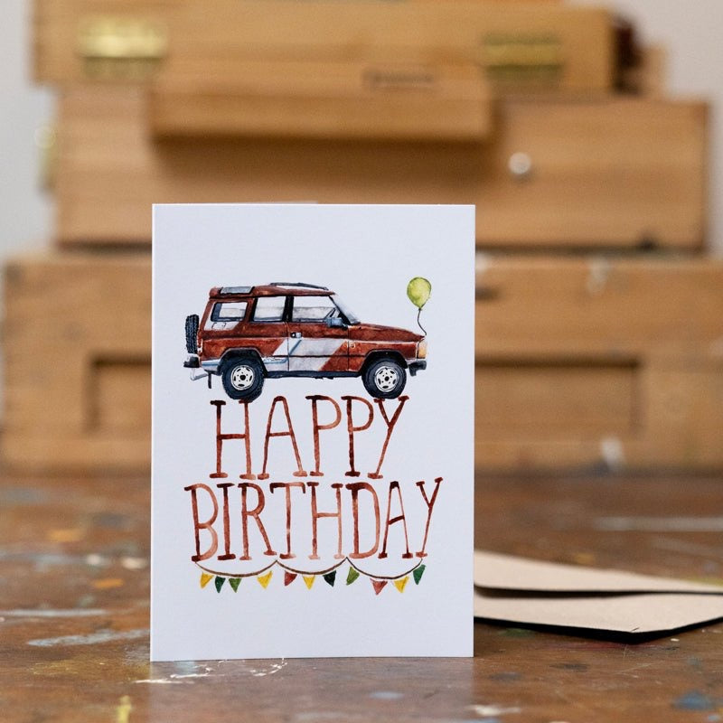 LAND ROVER THEMED CARDS