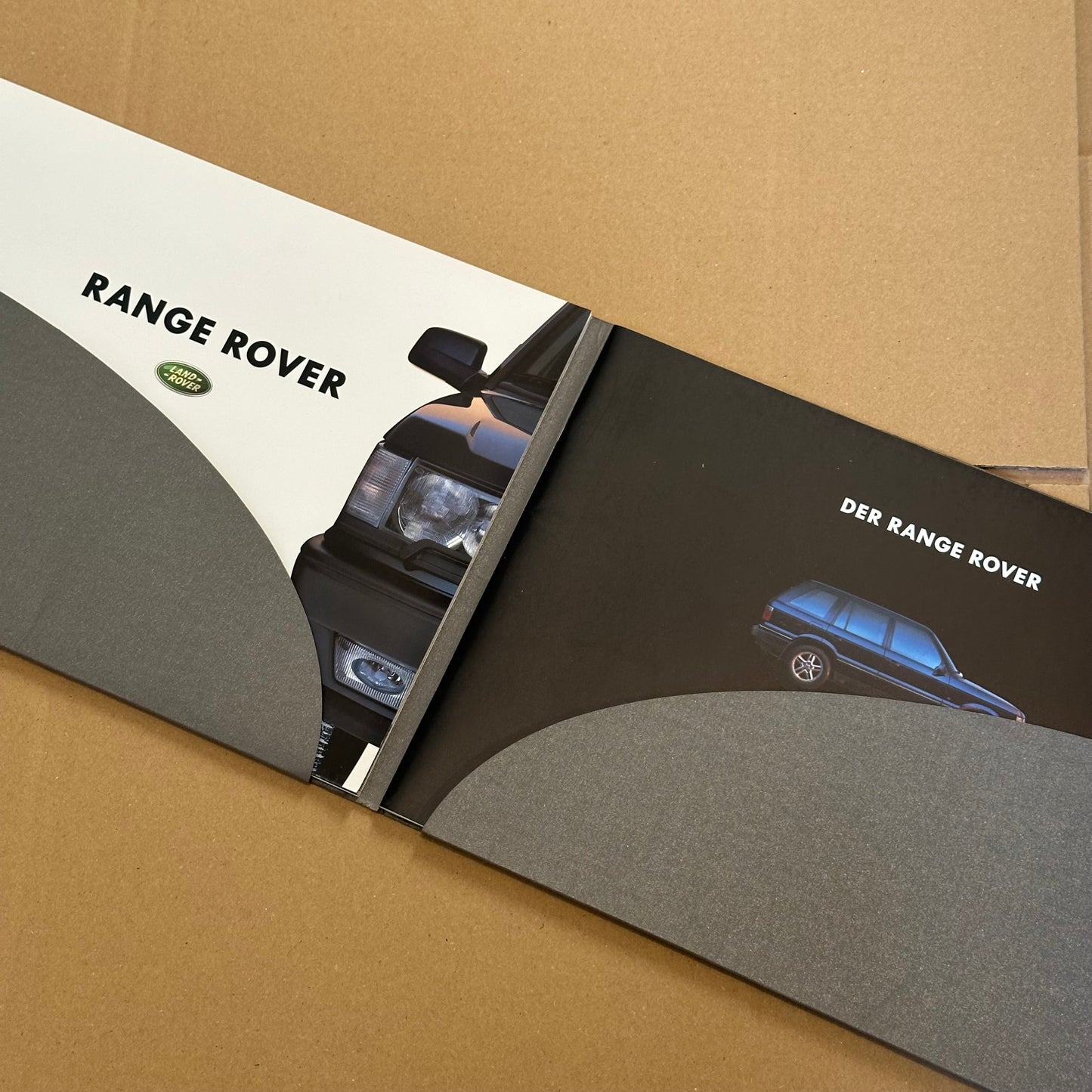 RANGE ROVER P38 BROCHURE KIT - GERMAN