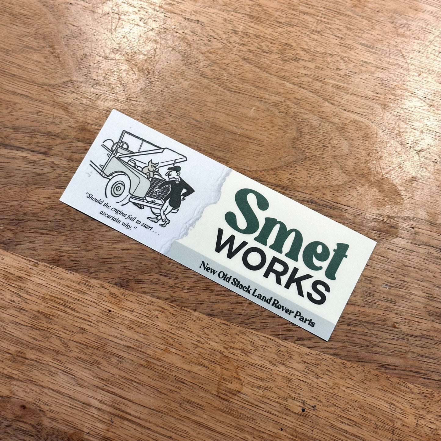 SMET WORKS BUMPER STICKER